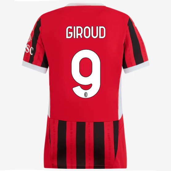 2024/25 Olivier Giroud #9 Home Women's Soccer Jersey