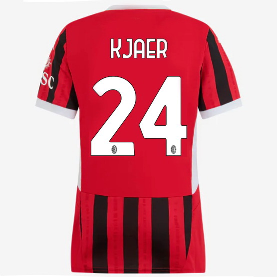 2024/25 Simon Kjar #24 Home Women's Soccer Jersey