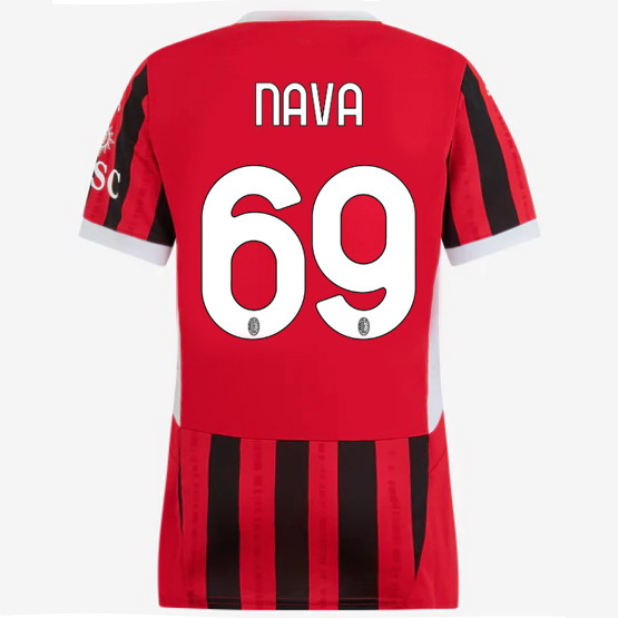2024/25 Lapo Maria Nava #69 Home Women's Soccer Jersey