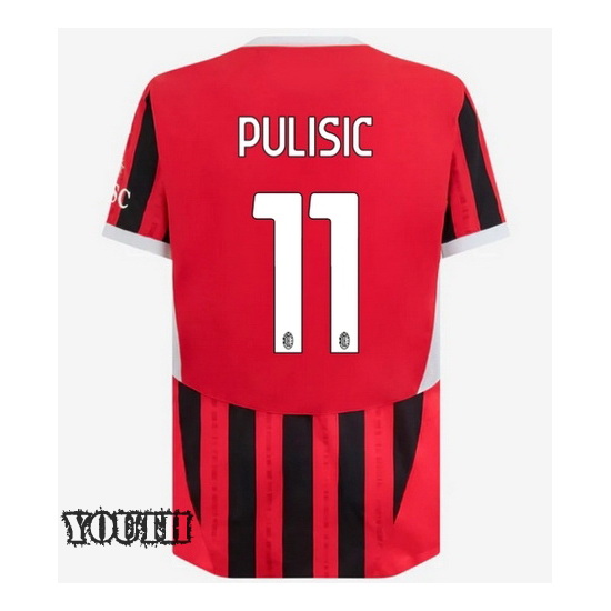 2024/25 Christian Pulisic #11 Home Youth Soccer Jersey
