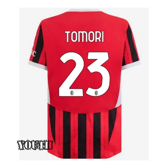 2024/25 Fikayo Tomori #23 Home Youth Soccer Jersey