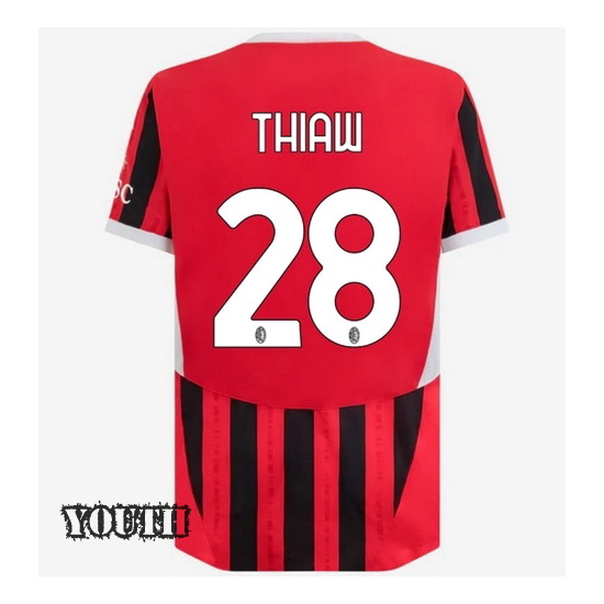 2024/25 Malick Thiaw #28 Home Youth Soccer Jersey