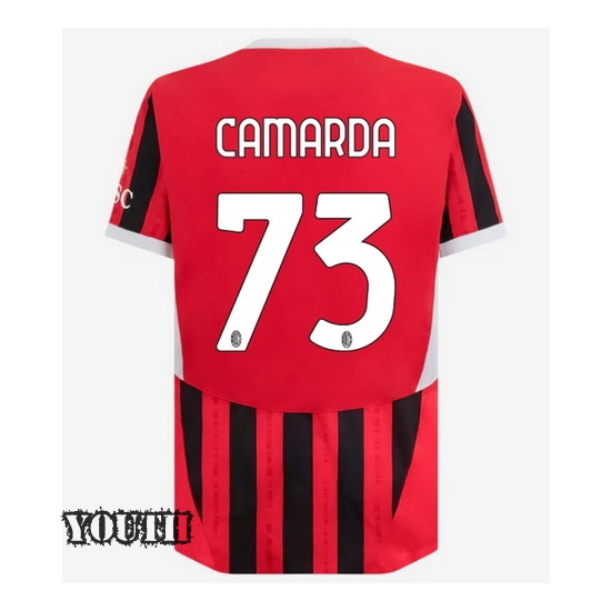 2024/25 Francesco Camarda #73 Home Youth Soccer Jersey