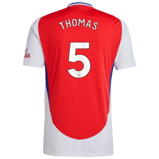 2024/25 Thomas Partey Shirt Home Men's Soccer Jersey