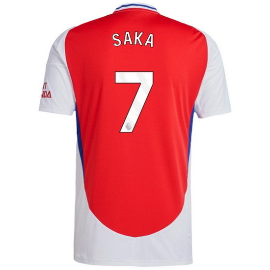 2024/25 Bukayo Saka Shirt Home Men's Soccer Jersey