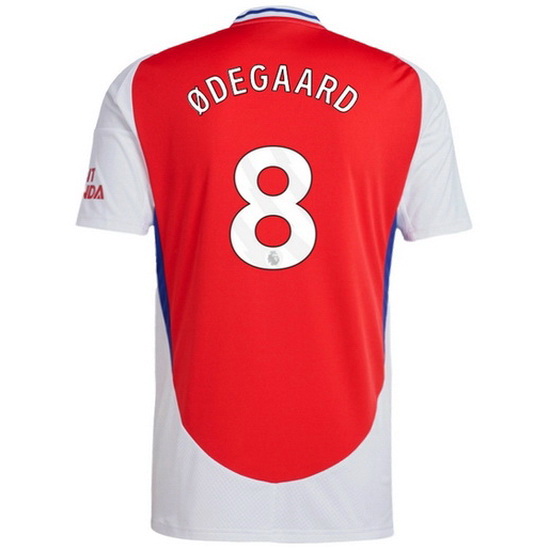 2024/25 Martin Odegaard Shirt Home Men's Soccer Jersey