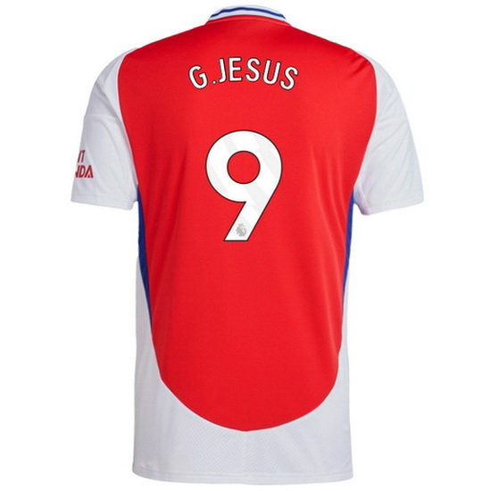 2024/25 Gabriel Jesus Shirt Home Men's Soccer Jersey