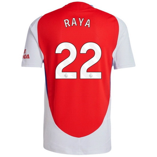 2024/25 David Raya Shirt Home Men's Soccer Jersey
