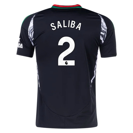2024/25 William Saliba Shirt Away Men's Soccer Jersey