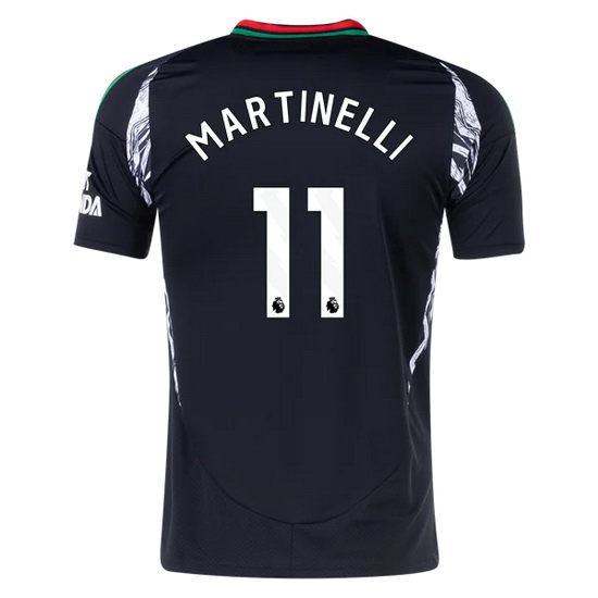 2024/25 Gabriel Martinelli Shirt Away Men's Soccer Jersey