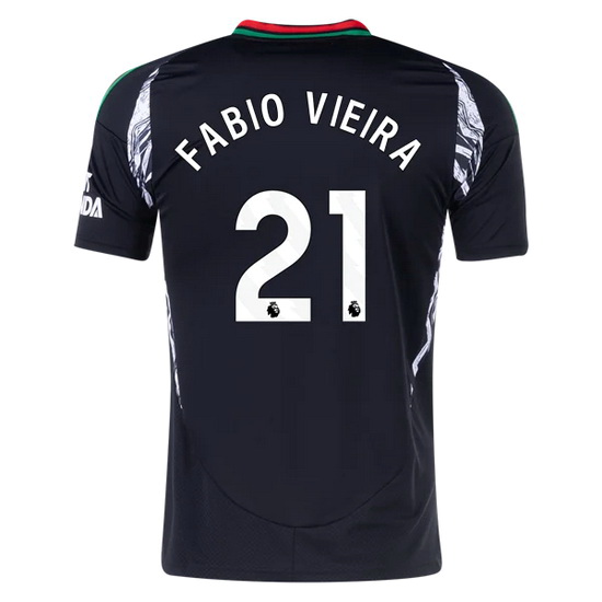 2024/25 Fabio Vieira Shirt Away Men's Soccer Jersey