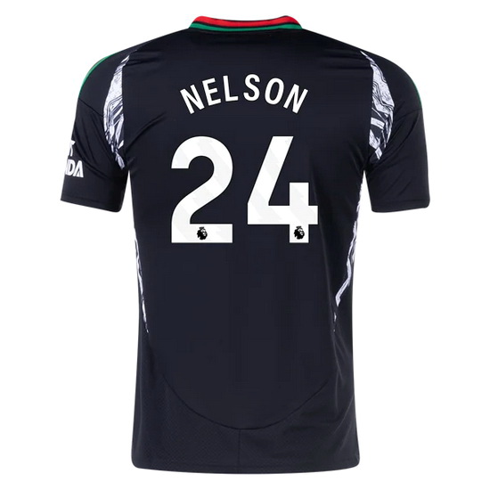 2024/25 Reiss Nelson Shirt Away Men's Soccer Jersey