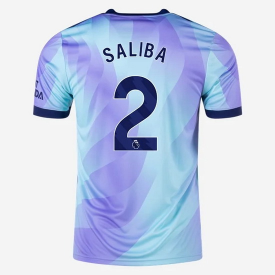 2024/25 William Saliba Shirt Third Men's Soccer Jersey