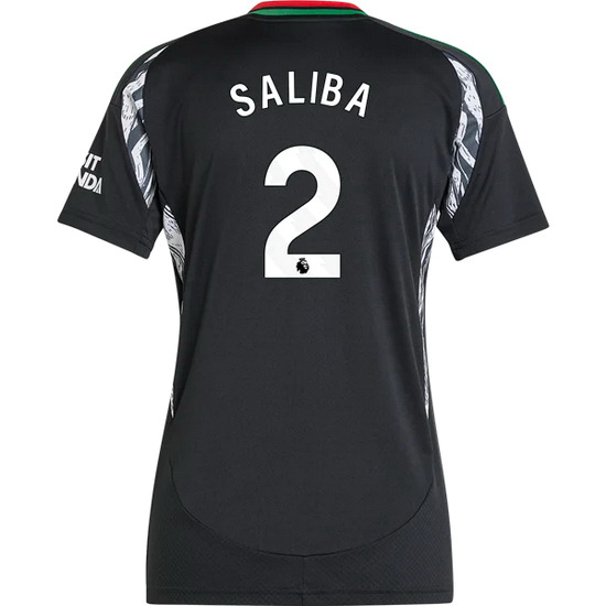 2024/25 William Saliba Shirt Away Women's Soccer Jersey