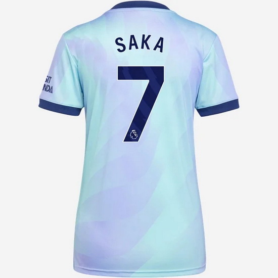 24/25 Bukayo Saka Shirt Third Women's Soccer Jersey