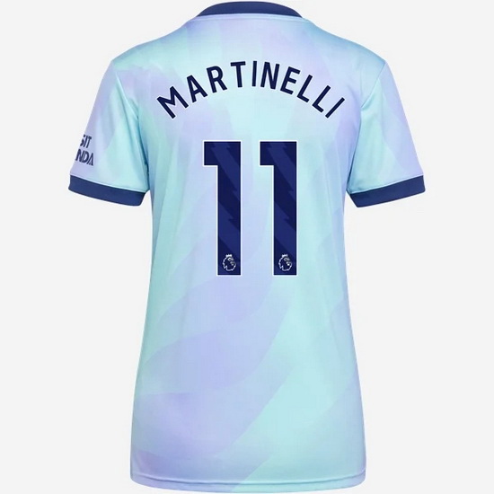 24/25 Gabriel Martinelli Shirt Third Women's Soccer Jersey