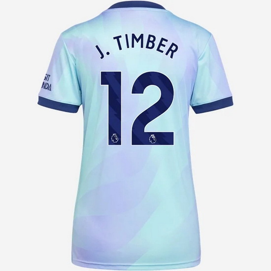 24/25 Jurrien Timber Shirt Third Women's Soccer Jersey