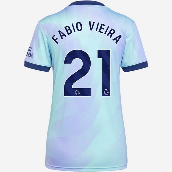 24/25 Fabio Vieira Shirt Third Women's Soccer Jersey