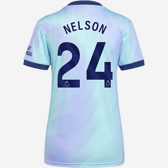 24/25 Reiss Nelson Shirt Third Women's Soccer Jersey