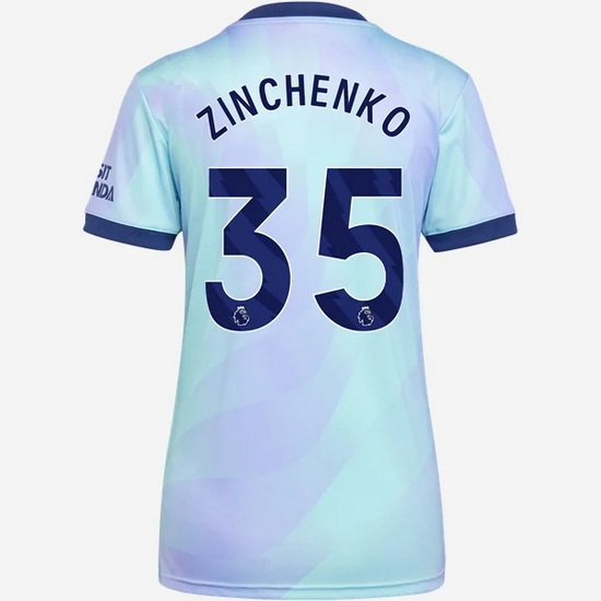 24/25 Oleksandr Zinchenko Shirt Third Women's Soccer Jersey