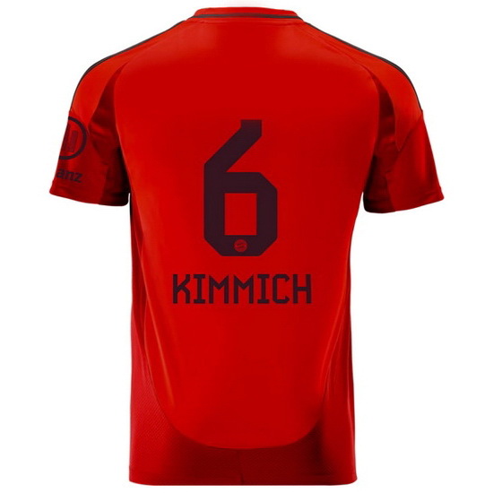 24/25 Joshua Kimmich Shirt Home Men's Soccer Jersey