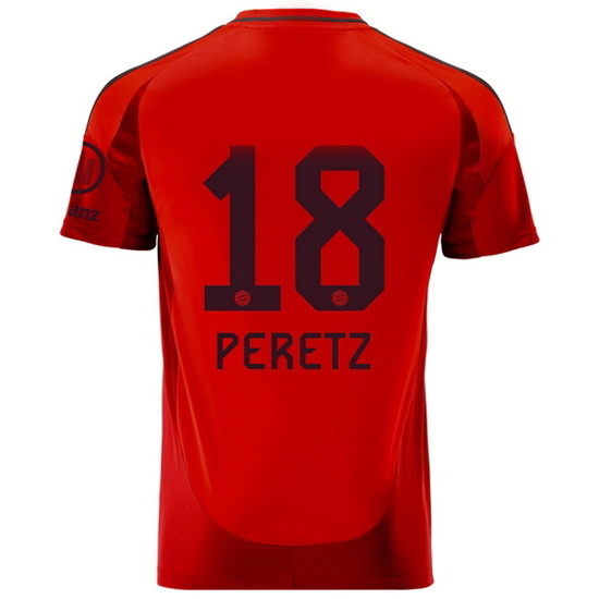 24/25 Daniel Peretz Shirt Home Men's Soccer Jersey