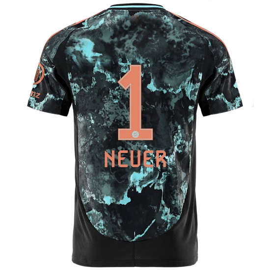 24/25 Manuel Neuer Shirt Away Men's Soccer Jersey
