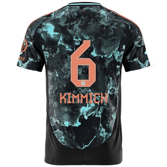 24/25 Joshua Kimmich Shirt Away Men's Soccer Jersey