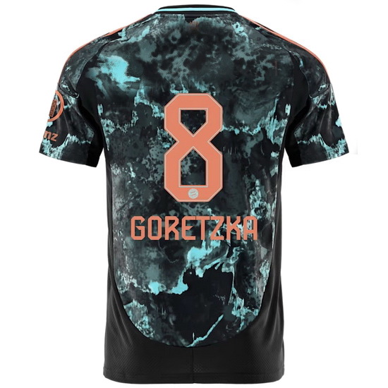 24/25 Leon Goretzka Shirt Away Men's Soccer Jersey