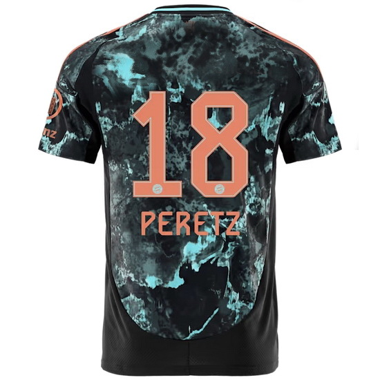 2024/25 Daniel Peretz Shirt Away Men's Soccer Jersey