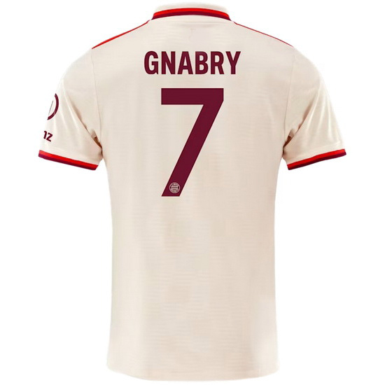 2024/25 Serge Gnabry Shirt Third Men's Soccer Jersey