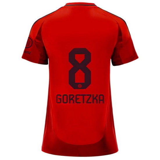 2024/25 Leon Goretzka Shirt Home Women's Soccer Jersey