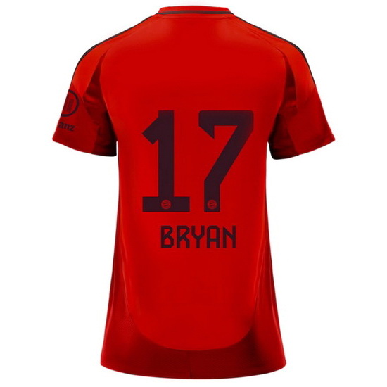 2024/25 Bryan Zaragoza Shirt Home Women's Soccer Jersey