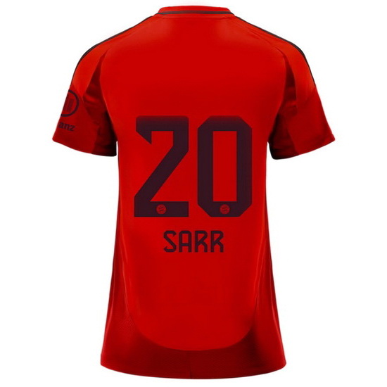 2024/25 Bouna Sarr Shirt Home Women's Soccer Jersey
