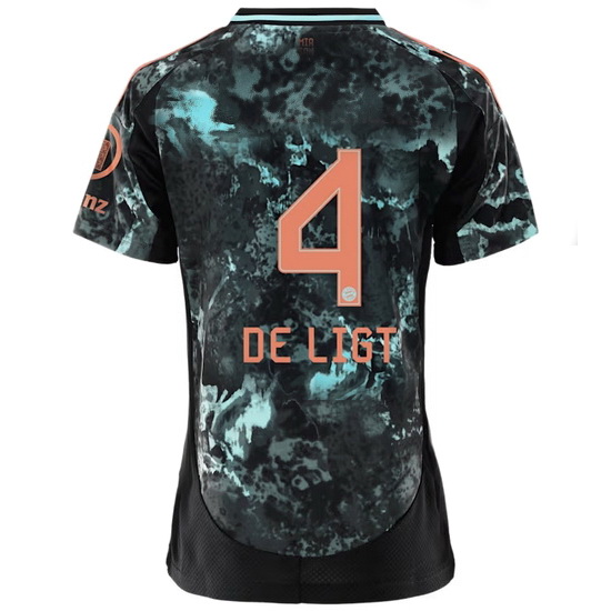 2024/25 Matthijs de Ligt Shirt Away Women's Soccer Jersey