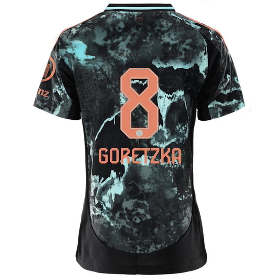 2024/25 Leon Goretzka Shirt Away Women's Soccer Jersey