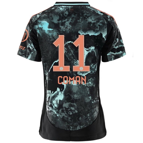 2024/25 Kingsley Coman Shirt Away Women's Soccer Jersey