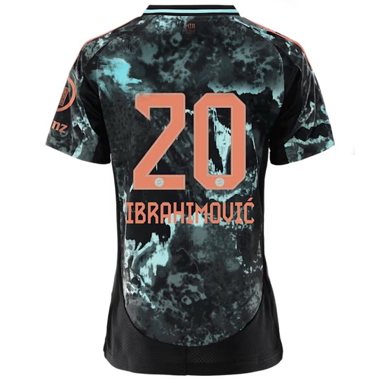 2024/25 Bouna Sarr Shirt Away Women's Soccer Jersey