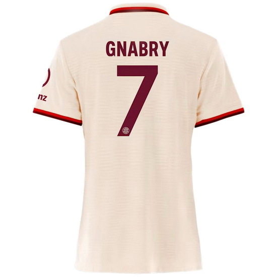 2024/25 Serge Gnabry Shirt Third Women's Soccer Jersey
