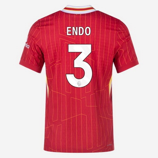 2024/25 Wataru Endo #3 Home Men's Soccer Jersey