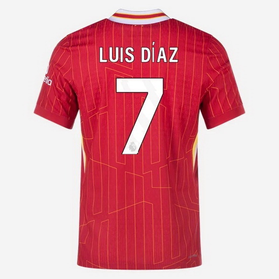 2024/25 Luis Diaz #7 Home Men's Soccer Jersey