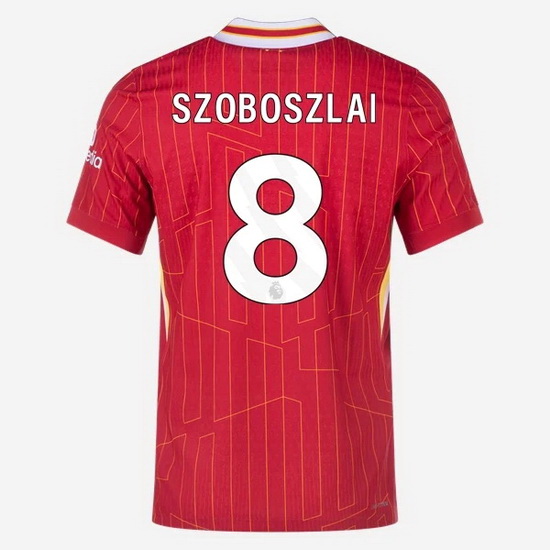 2024/25 Dominik Szoboszlai #8 Home Men's Soccer Jersey