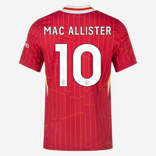2024/25 Alexis Mac Allister #10 Home Men's Soccer Jersey