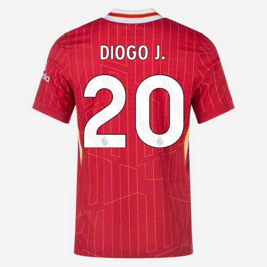 2024/25 Diogo Jota #20 Home Men's Soccer Jersey