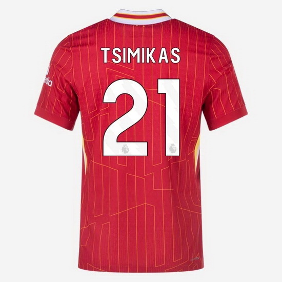 2024/25 Kostas Tsimikas #21 Home Men's Soccer Jersey