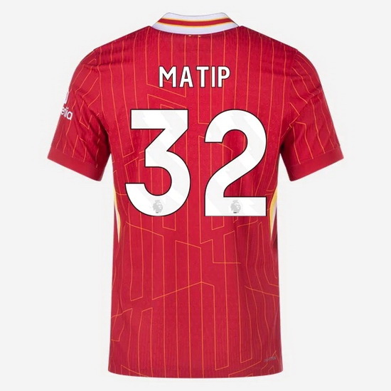 2024/25 Joel Matip #32 Home Men's Soccer Jersey