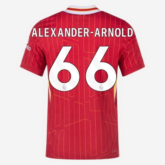 2024/25 Trent Alexander-Arnold #66 Home Men's Soccer Jersey