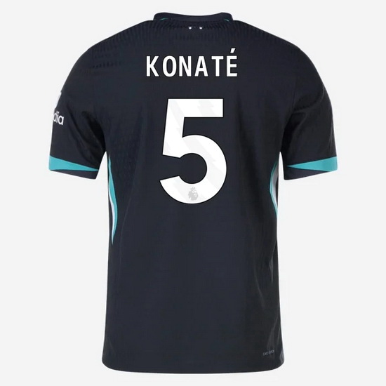 2024/25 Ibrahima Konate #5 Away Men's Soccer Jersey