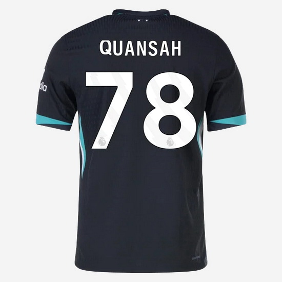 2024/25 Jarell Quansah #78 Away Men's Soccer Jersey