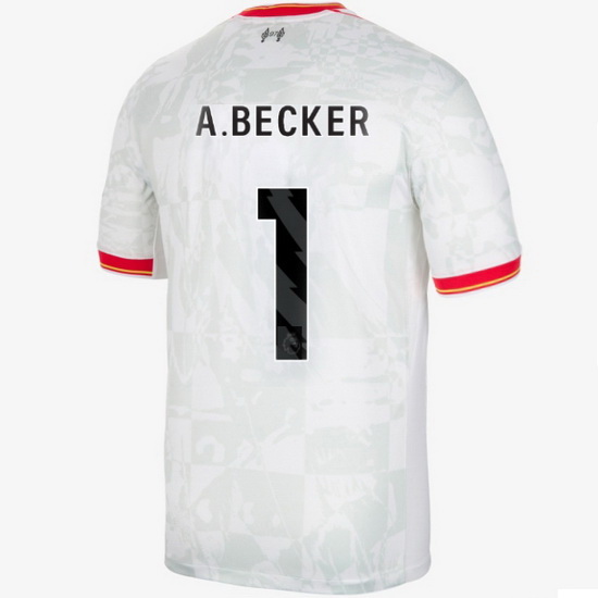 2024/25 Alisson Becker #1 Third Men's Soccer Jersey